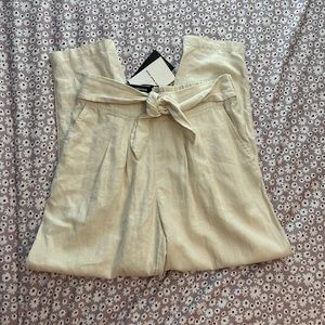 NWT Tie Waist Trouser